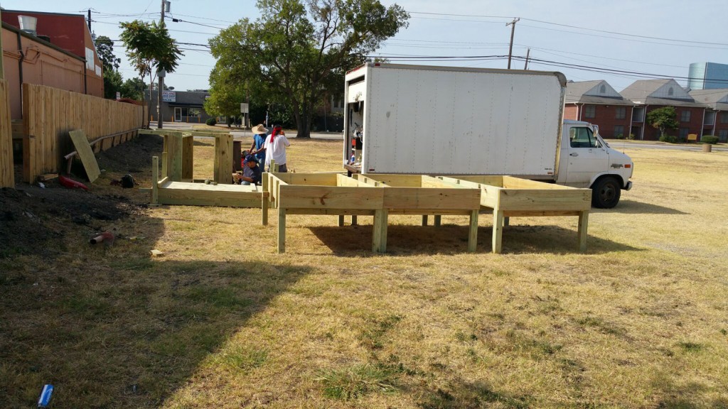 Citizen D planter boxes constructed for durability and sustainability